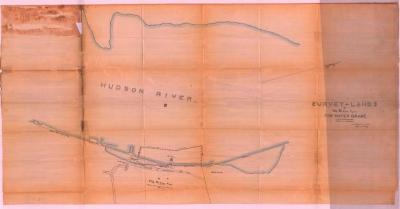 Survey of lands under water for Kip, Wm. Bergh