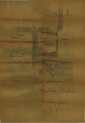Survey of lands under water for George E. Lasher &amp; William H. Winans