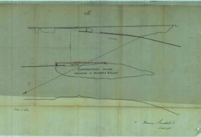 Survey of lands under water for J.V.D. Witbeck &amp; John Clark