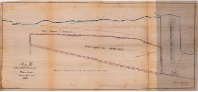 Survey of lands under water for Daniel B. Lacey &amp; George W. Westbrook