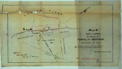 Survey of lands under water for Aldridge, Thomas
