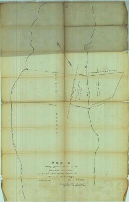 Survey of lands under water for Aldridge, Thomas