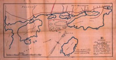 Survey of lands under water for Starin, John H.