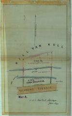 Survey of lands under water for Delafield, Eliza