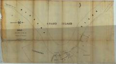 Survey of lands under water for John Simson &amp; Benjamin F. Felton