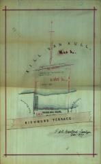 Survey of lands under water for Shaw, Francis George