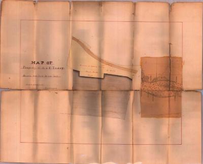 Survey of lands under water for Terry, Albert &amp; Edwin