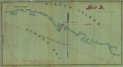 Survey of lands under water for Kohler, John P.
