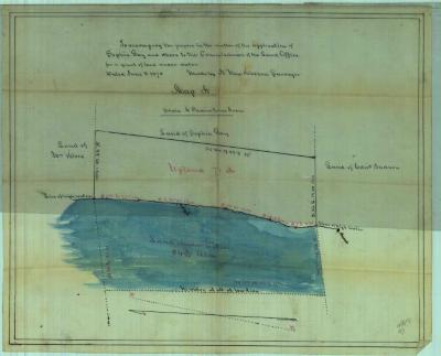Survey of lands under water for Gay, Sophia et al