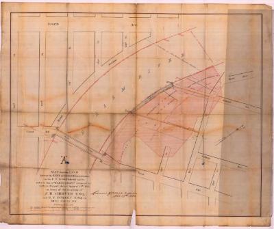 Survey of lands under water for John H. Cheever &amp; Henry F. Durant