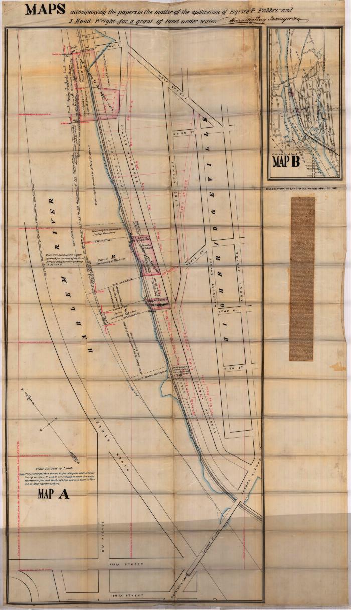 Survey of lands under water for Egisto P. Fabbri &amp; J. Hood Wright