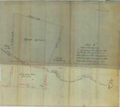 Survey of lands under water for Sanders, James