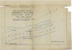 Survey of lands under water for John Clark &amp; John Van Slyke