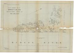 Survey of lands under water for John Clark &amp; John Van Slyke