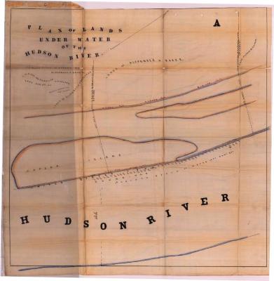 Survey of lands under water for Baker, Alexander R.