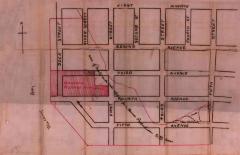 Survey of lands under water for Ansonia Rubber Co.