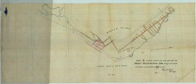 Survey of lands under water for Hegewisch, Adolfo