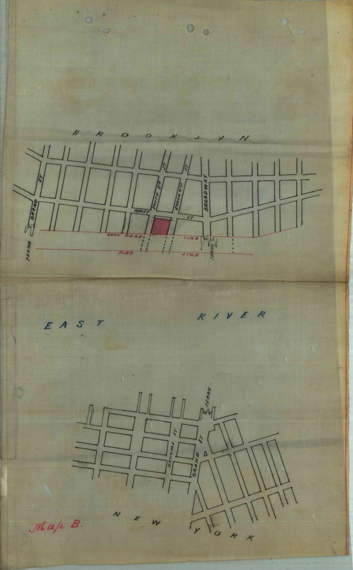 Survey of lands under water for McReady, Nathaniel L.