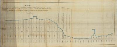 Survey of lands under water for McChesney, Sarah M.