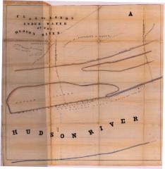 Survey of lands under water for Baker, Alexander R.