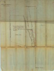 Survey of lands under water for Lampman, Adelaide B.