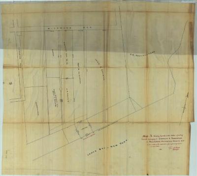 Survey of lands under water for Townsend, Charles H.