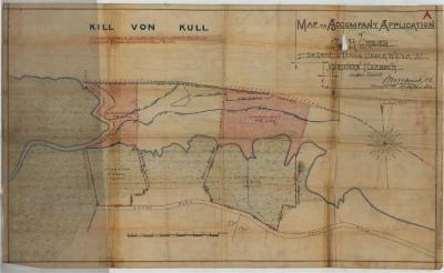 Survey of lands under water for Grace, William K.