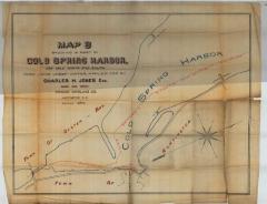 Survey of lands under water for Jones, Charles H.