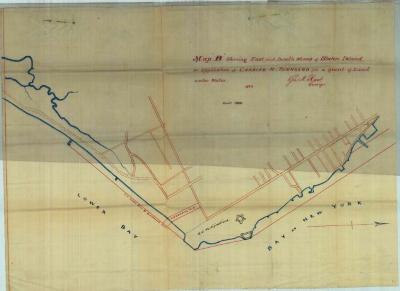 Survey of lands under water for Townsend, Charles H.