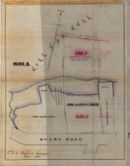 Survey of lands under water for Thomas &amp; Samuel C. White