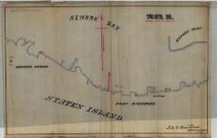 Survey of lands under water for Stephen D. Barnes