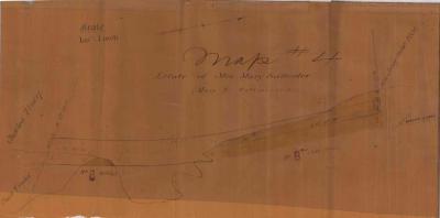 Survey of lands under water for NY West Shore Buffalo Railroad Co