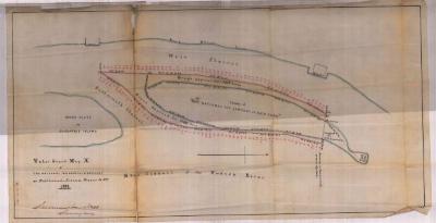 Survey of lands under water for National Ice Company of NY