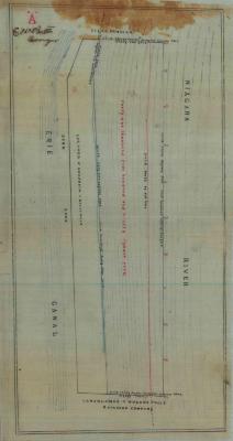 Survey of lands under water for Edwin Goodrich &amp; Arlington A. Bellinger