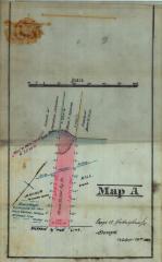 Survey of lands under water for Elias P. Manee