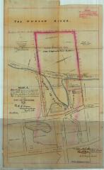 Survey of lands under water for Thomas W. Ludlow &amp; Jacob F. Miller