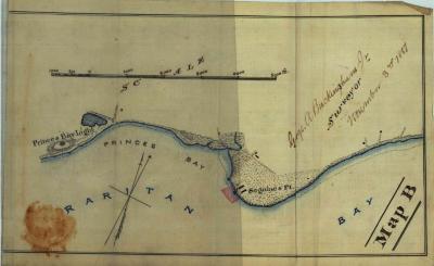 Survey of lands under water for S.S. White Dental Manufacturing Co.