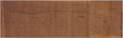 Survey of lands under water for NY West Shore Buffalo Railroad Co