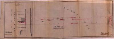 Survey of lands under water for Jones, Cornelius C.