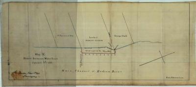 Survey of lands under water for Robert Seaman
