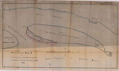 Survey of lands under water for National Ice Company of NY