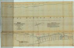 Survey of lands under water for Thomas W. Ludlow &amp; Jacob F. Miller