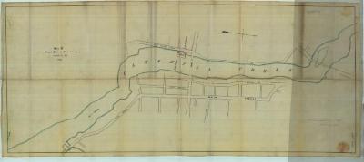 Survey of lands under water for Joseph Hallock
