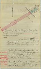 Survey of lands under water for Jeremiah Lott