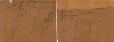 Survey of lands under water for NY West Shore Buffalo Railway Co