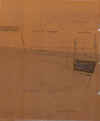 Survey of lands under water for NY West Shore Buffalo Railroad Co