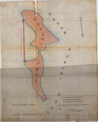 Survey of lands under water for Mayor, Aldermen, Commonalty of the City of NY