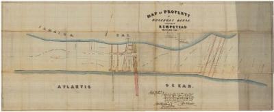 Survey of lands under water for John J. Curley