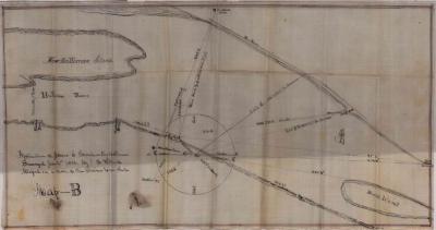 Survey of lands under water for James E. Bronk