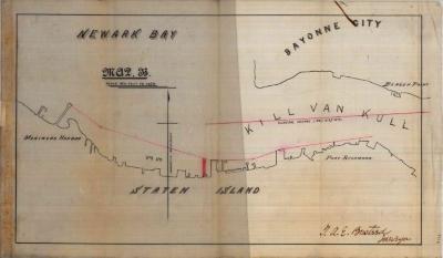 Survey of lands under water for Henry Miller